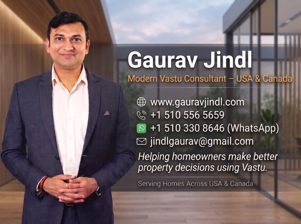 Gaurav Jindl — Modern Vastu Consultant for USA and Canada